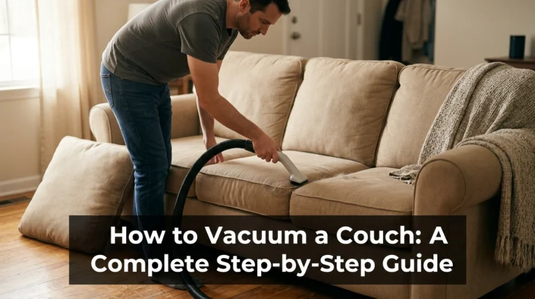 How to Vacuum a Couch A Complete Step-by-Step Guide