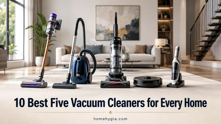 10 Best Five Vacuum Cleaners for Every Home