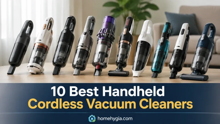 10 Best Handheld Cordless Vacuum Cleaners