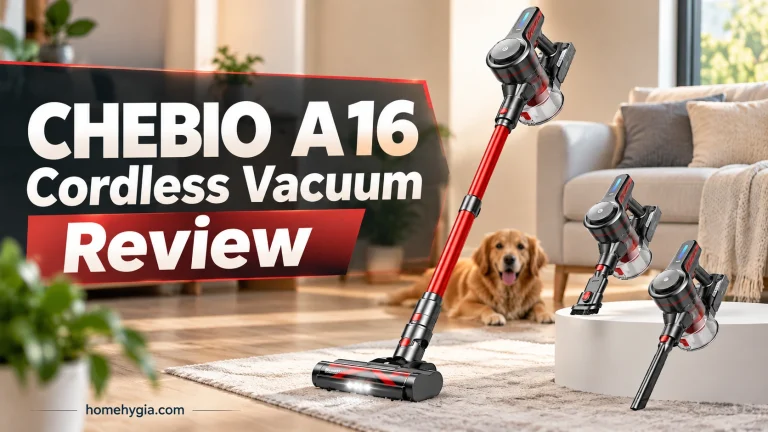 CHEBIO A16 Cordless Vacuum Review