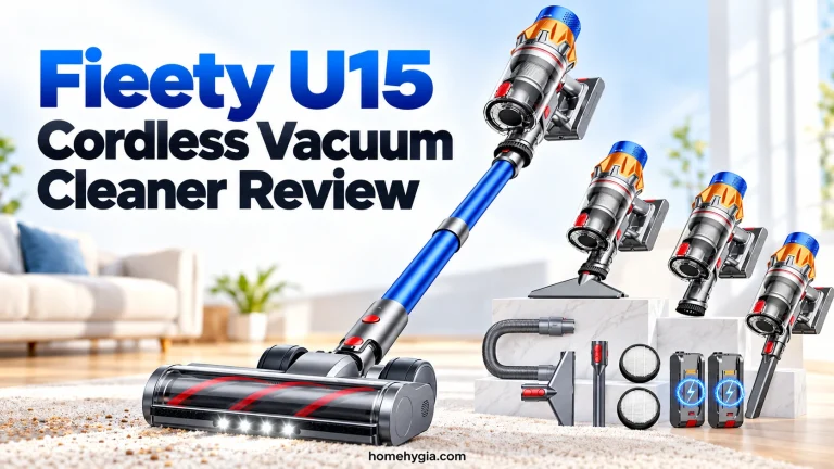 Fieety U15 Cordless Vacuum Cleaner Review