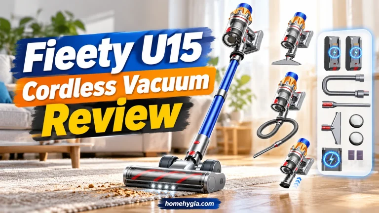 Fieety U15 Cordless Vacuum Review