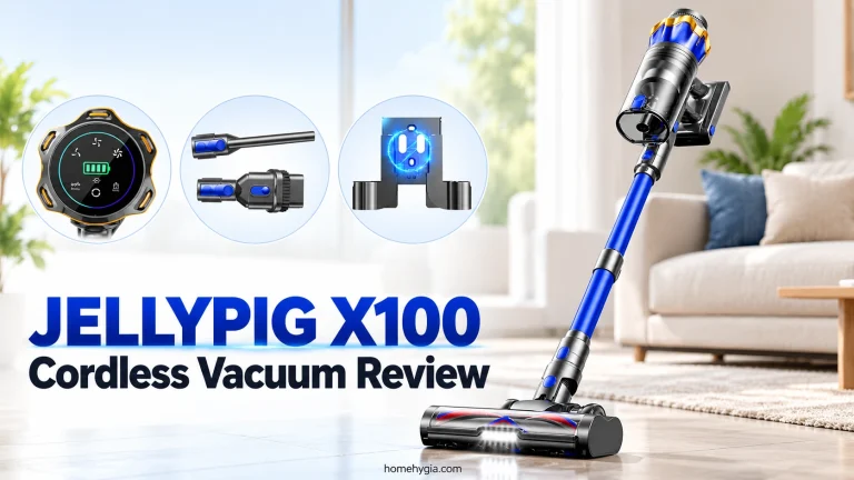 JELLYPIG X100 Cordless Vacuum Review