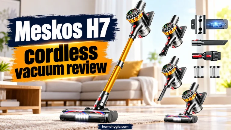 Meskos H7 Cordless Vacuum Cleaner Review