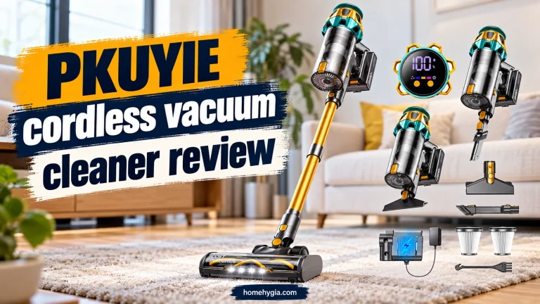 PKUYIE 600W Cordless Vacuum Cleaner Review