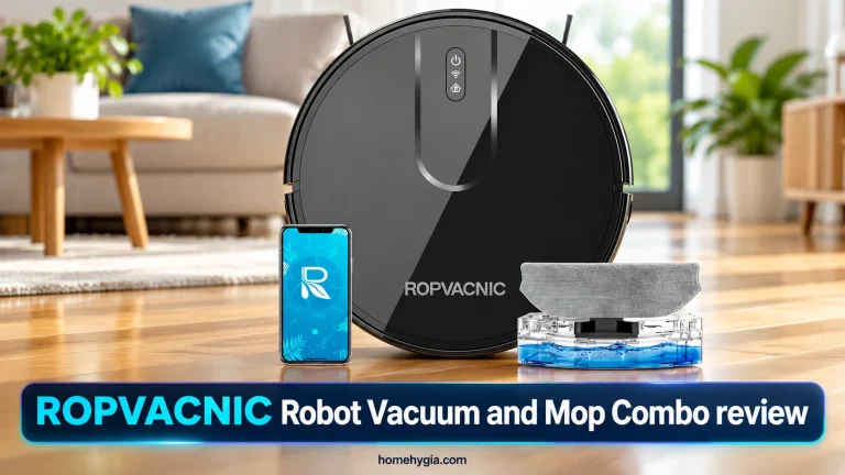 ROPVACNIC Robot Vacuum and Mop Combo 5200Pa Review