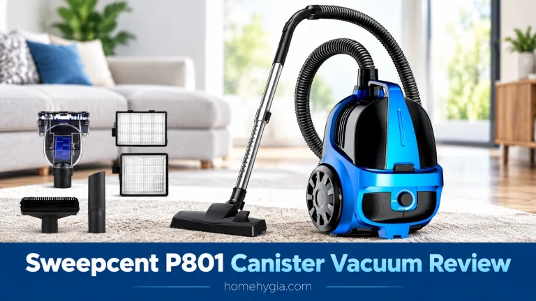 Sweepcent P801 Canister Vacuum Review