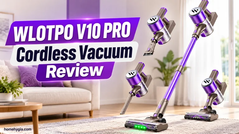 WLOTPO V10 PRO Cordless Vacuum Review