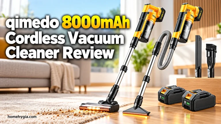 qimedo 8000mAh Cordless Vacuum Cleaner Review