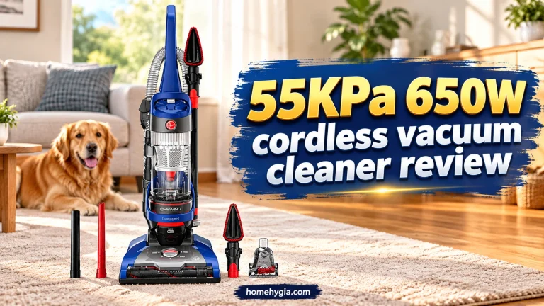 55KPa 650W cordless vacuum cleaner review
