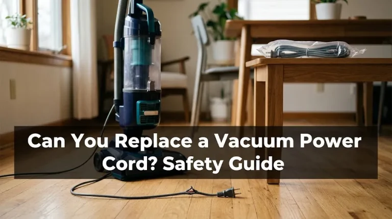 Can You Replace a Vacuum Power Cord