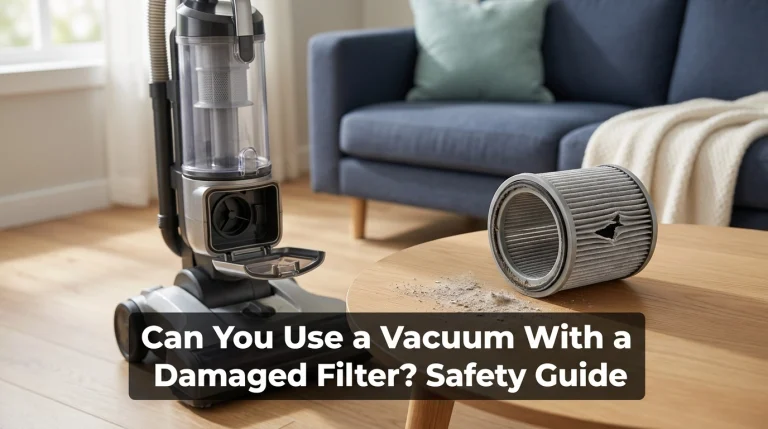 Can You Use a Vacuum With a Damaged Filter