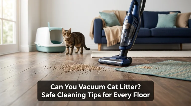 Can You Vacuum Cat Litter