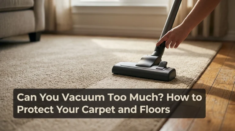 Can You Vacuum Too Much