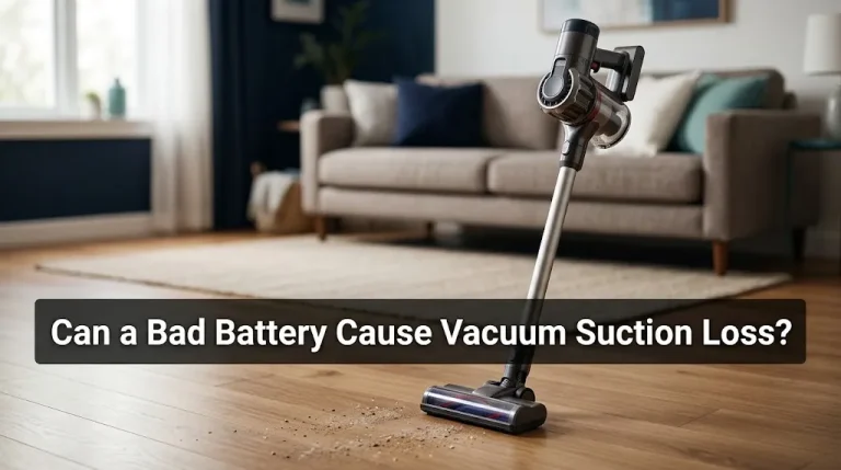 Can a Bad Battery Cause Vacuum Suction Loss