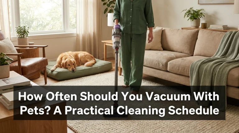 How Often Should You Vacuum With Pets
