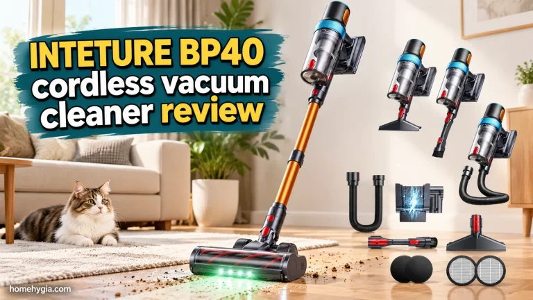 INTETURE BP40 Cordless Vacuum Cleaner Review