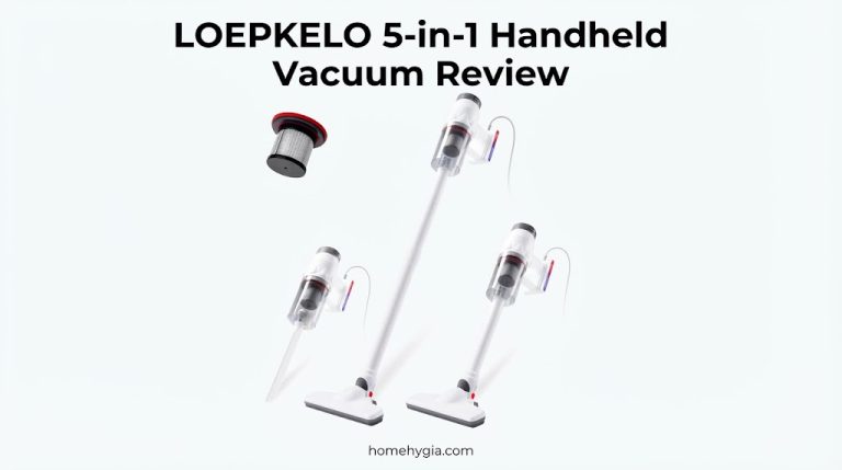 LOEPKELO 5-in-1 Handheld Vacuum Review