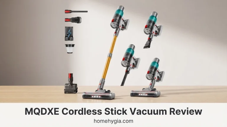 MQDXE Cordless Stick Vacuum Review
