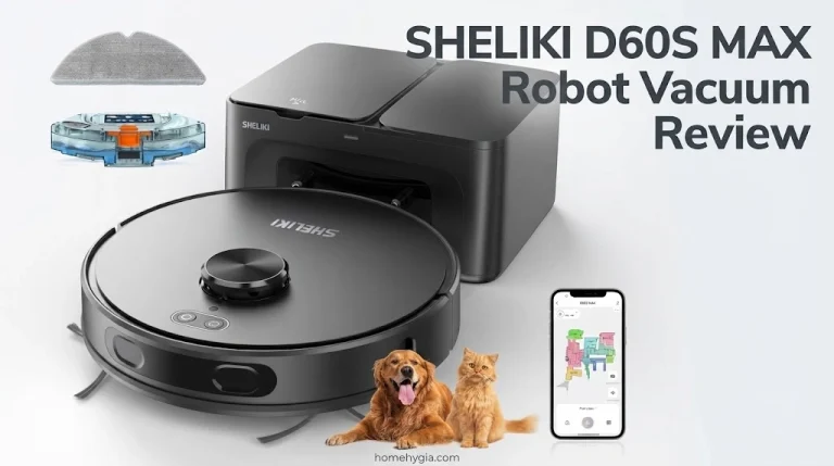 SHELIKI D60S MAX Robot Vacuum Review