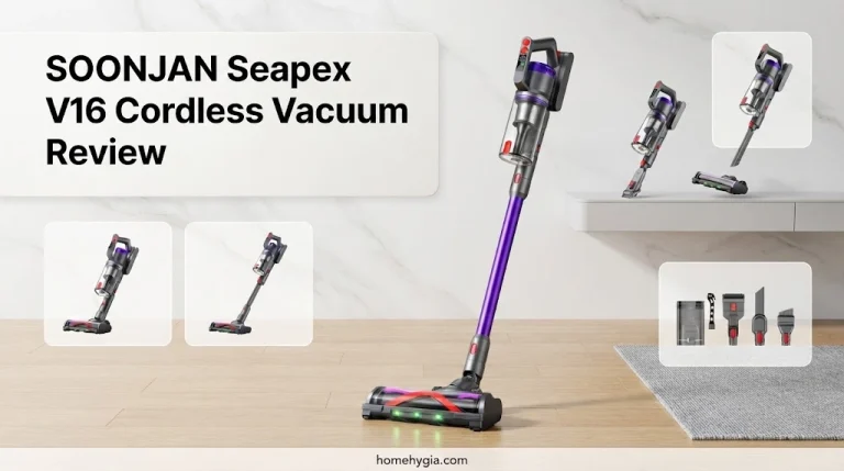 SOONJAN Seapex V16 Cordless Vacuum Review