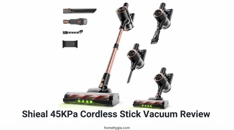 Shieal 45KPa Cordless Stick Vacuum Review