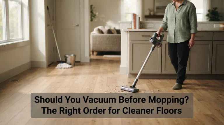 Should You Vacuum Before Mopping