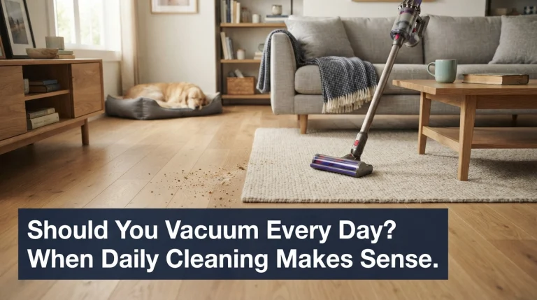 Should You Vacuum Every Day