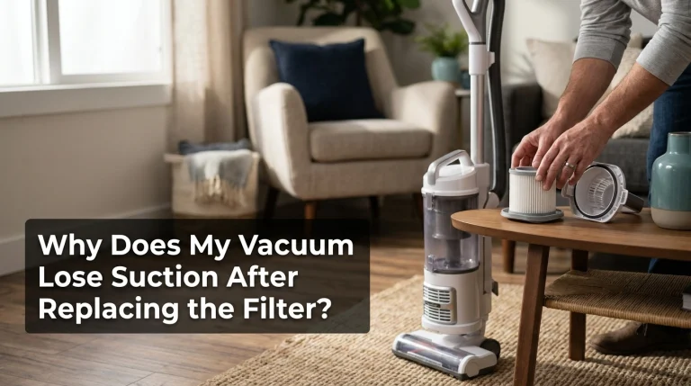 Why Does My Vacuum Lose Suction After Replacing the Filter