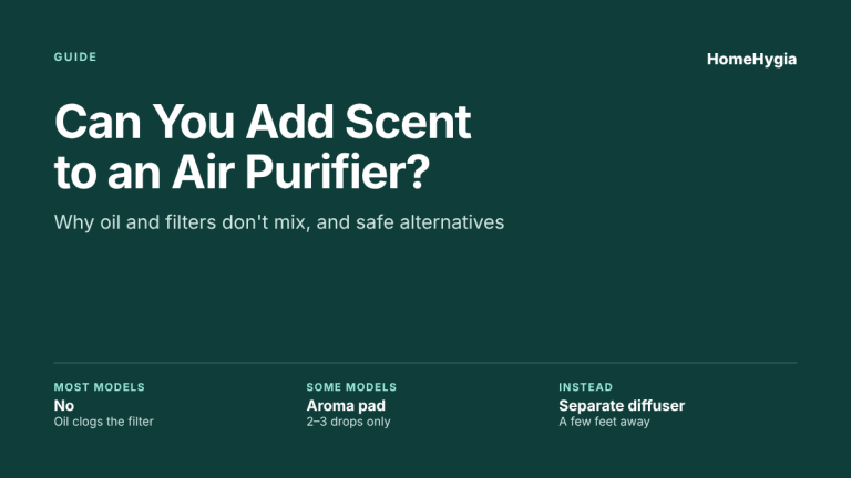 Can you add scent to an air purifier guide