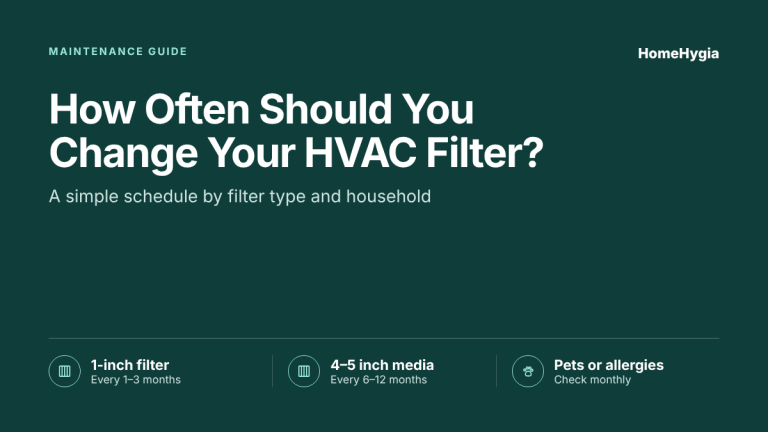 How Often Should You Change Your HVAC Filter? (By Filter Type and Home)