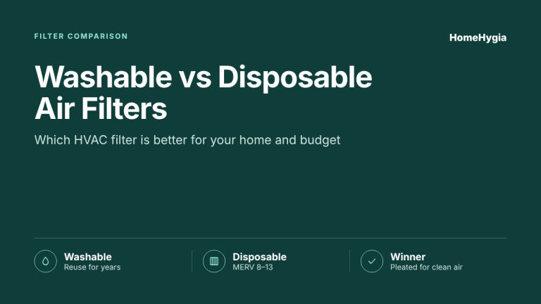 Washable vs Disposable Air Filters for HVAC: Which Is Better?